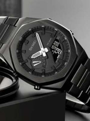 Original SKM World Time Watch Black
