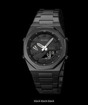 Original SKM World Time Watch Black