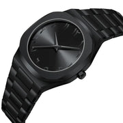 Arabic Dial full Mat Black chain