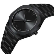 Arabic Dial full Mat Black chain